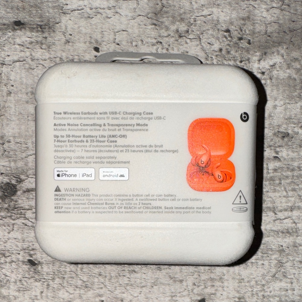 Beats by Dre Powerbeats Fit - Vibrant Orange - Picture 2 of 2